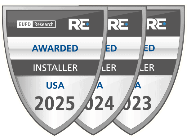 Awarded 2023-25 - Best Solar Brands Installer